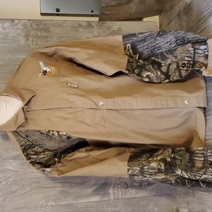 Columbia duck hunting shirt